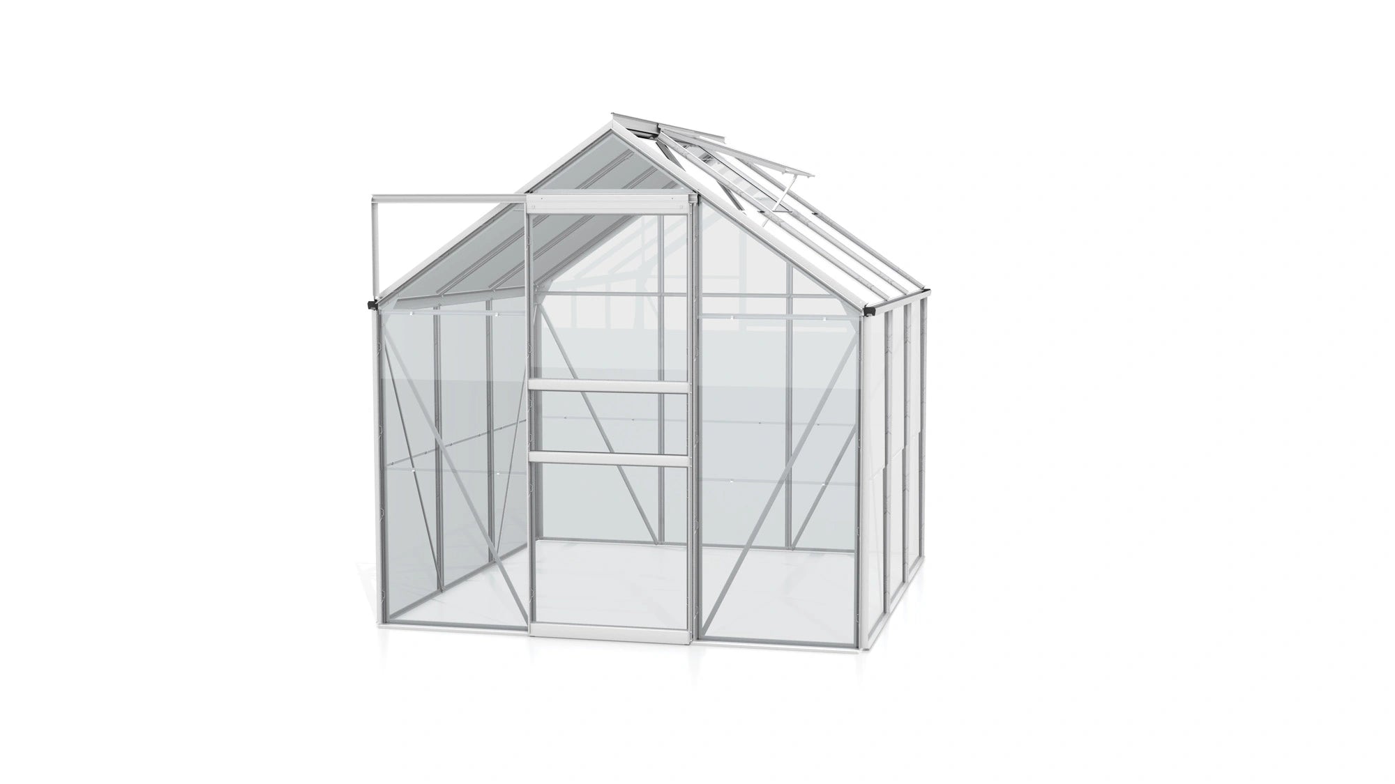 mini serre de jardin en verre 3m2