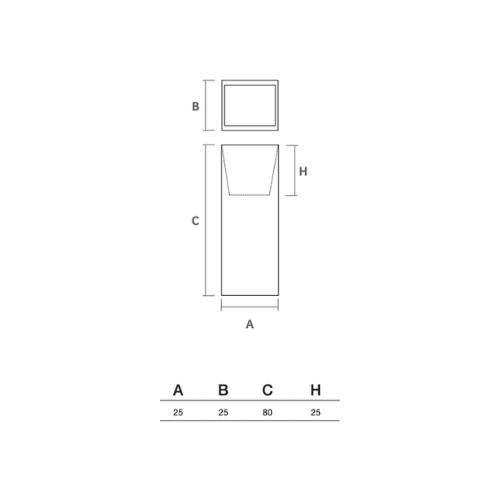 Pflanzkübel - Patio LED