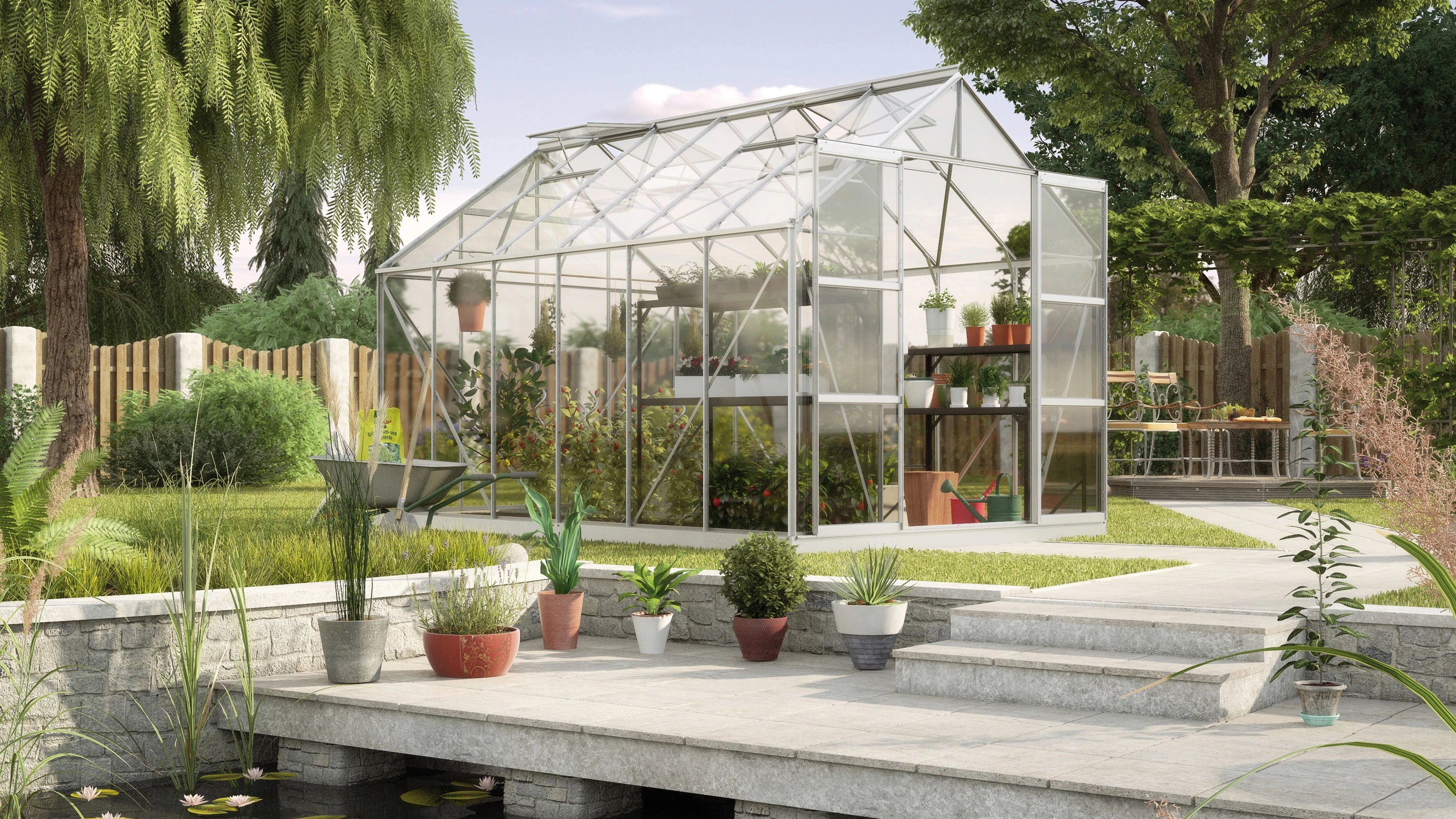 serre de jardin 9m2
