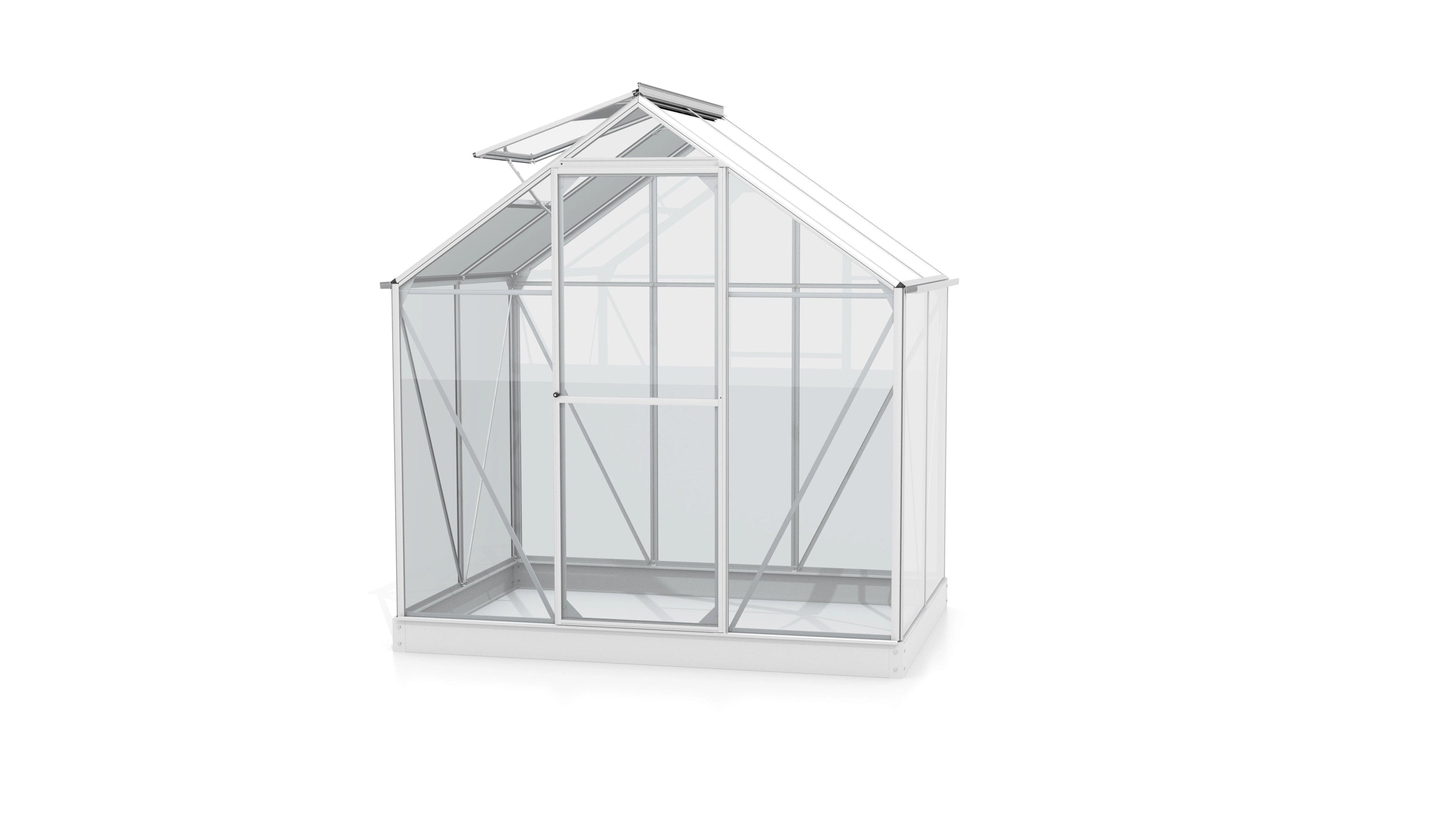 mini serre de jardin en verre trempé