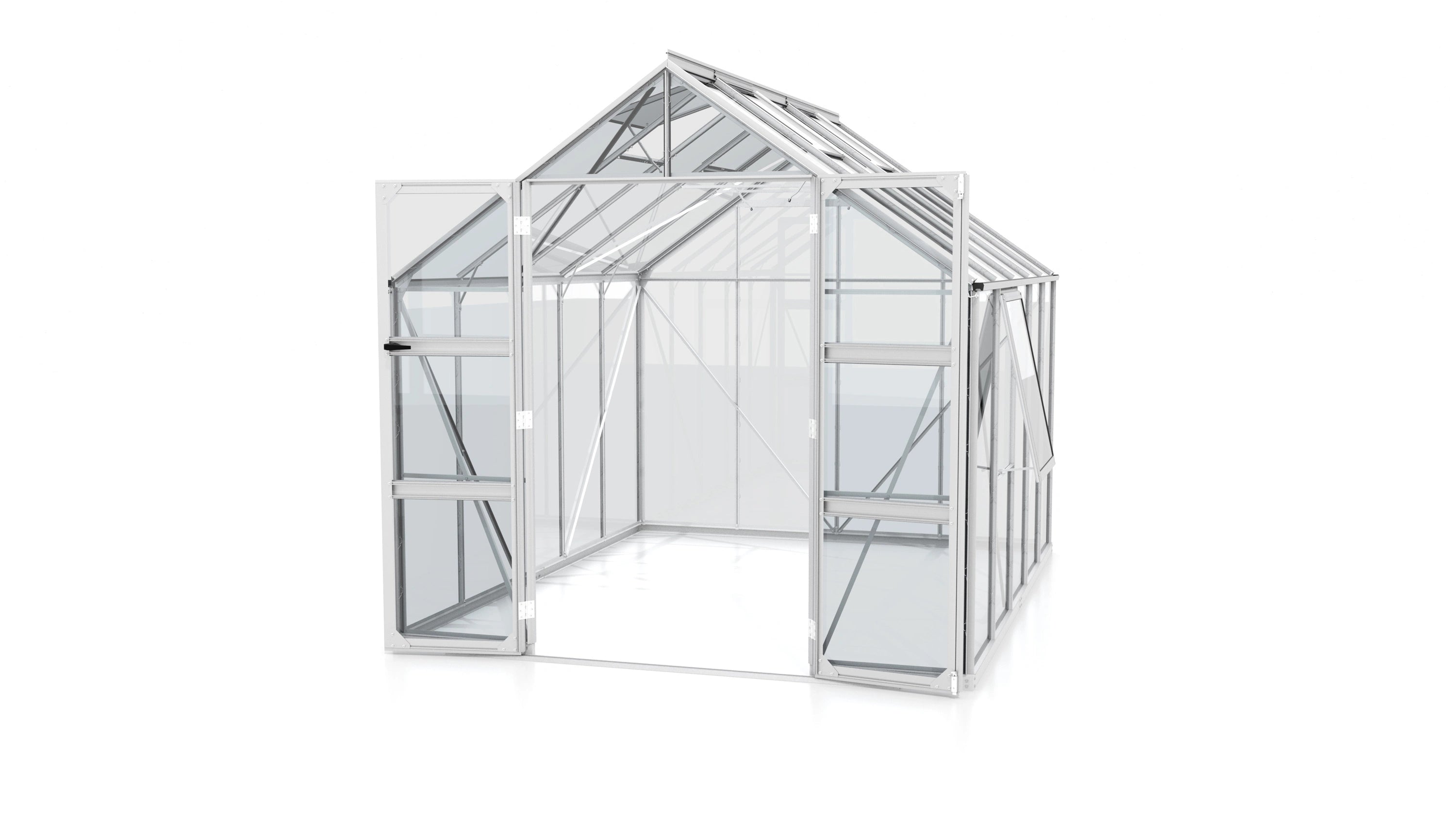 serre potager verre