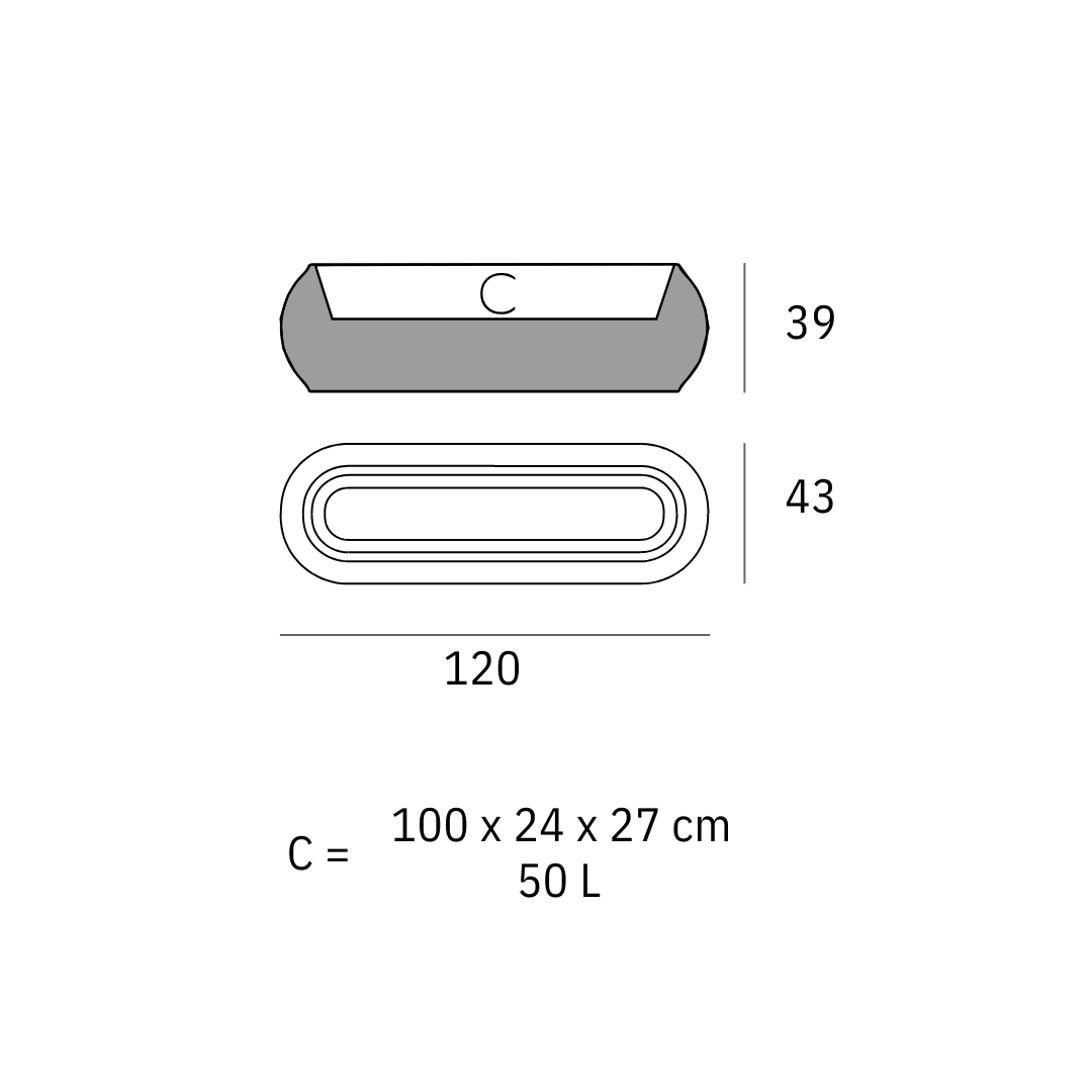 Pflanzkübel - Kanelloni