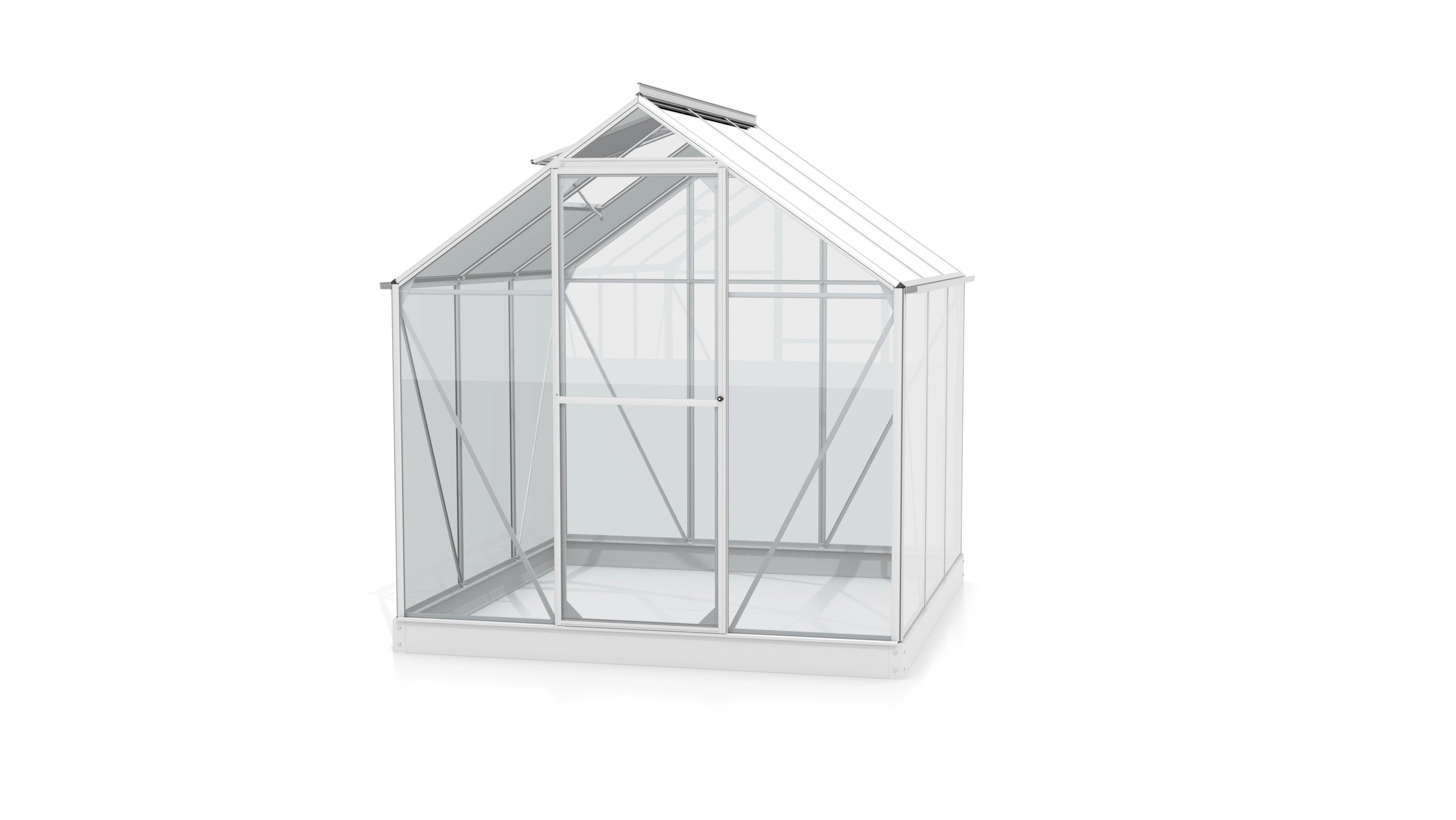 serre verre trempé 3 m2