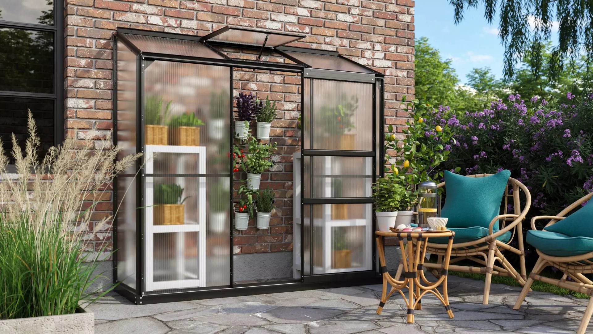 Serre - Fläche 1,3m²