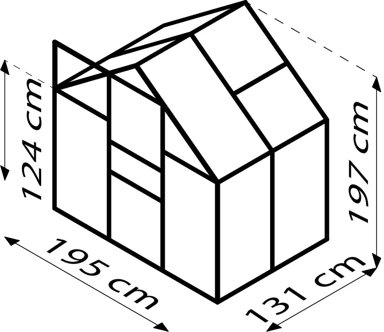 Serre - Komete 2,5m²
