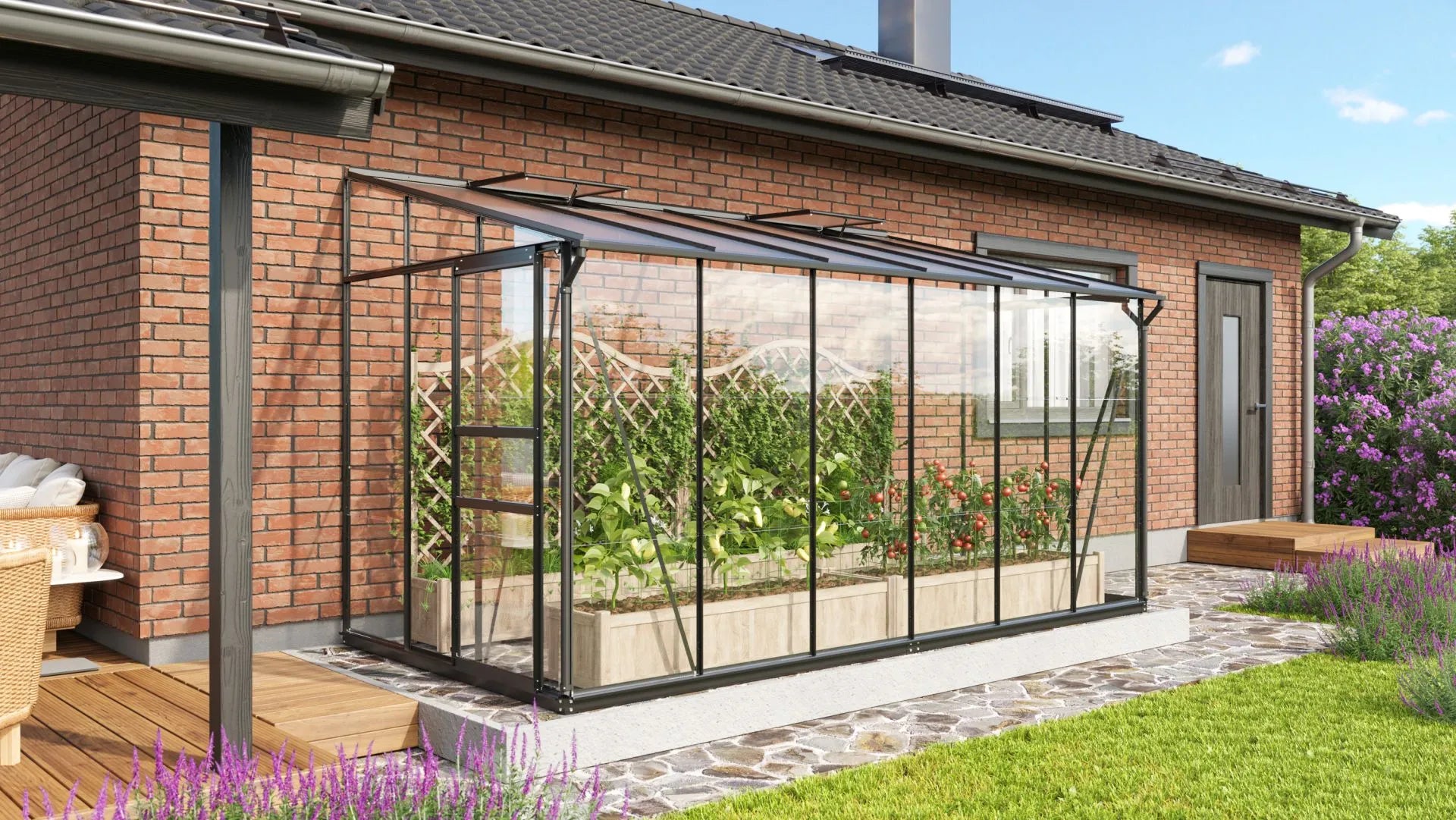 Gewächshaus - Ida 7,8m²