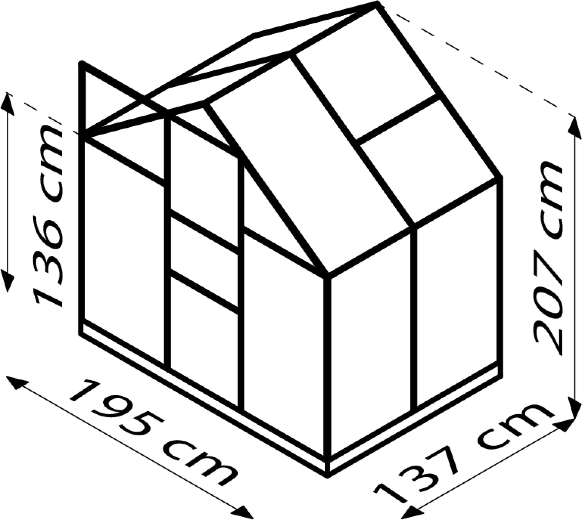 Serre - Planet 2,5m²