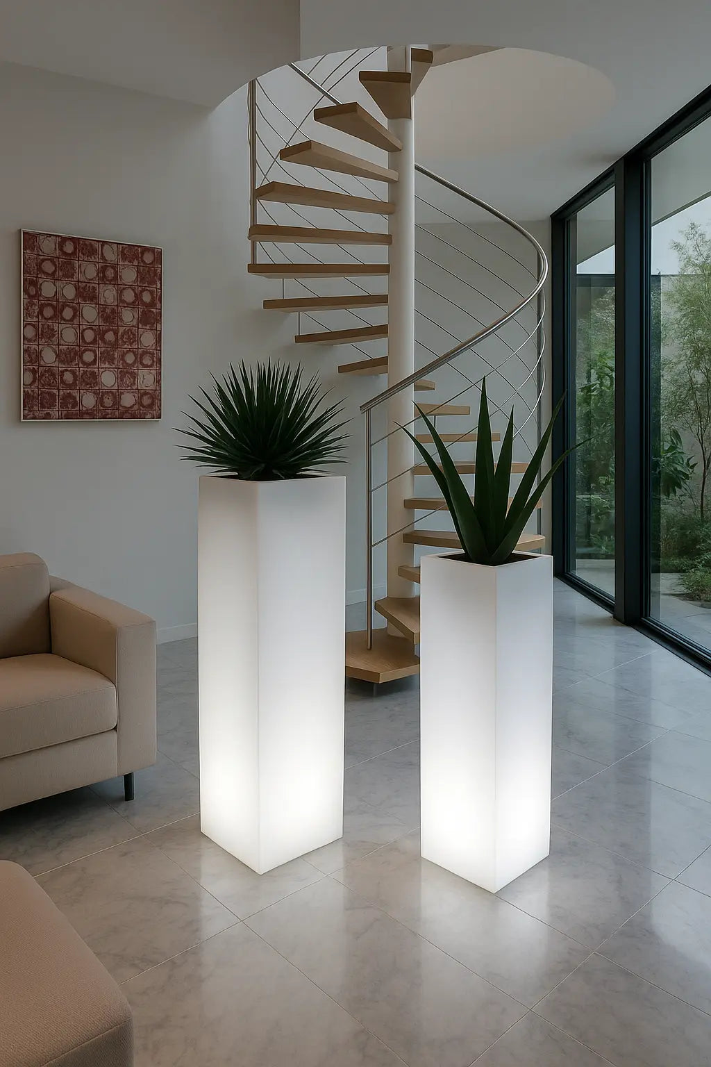 Topf - Cubo Alto LED