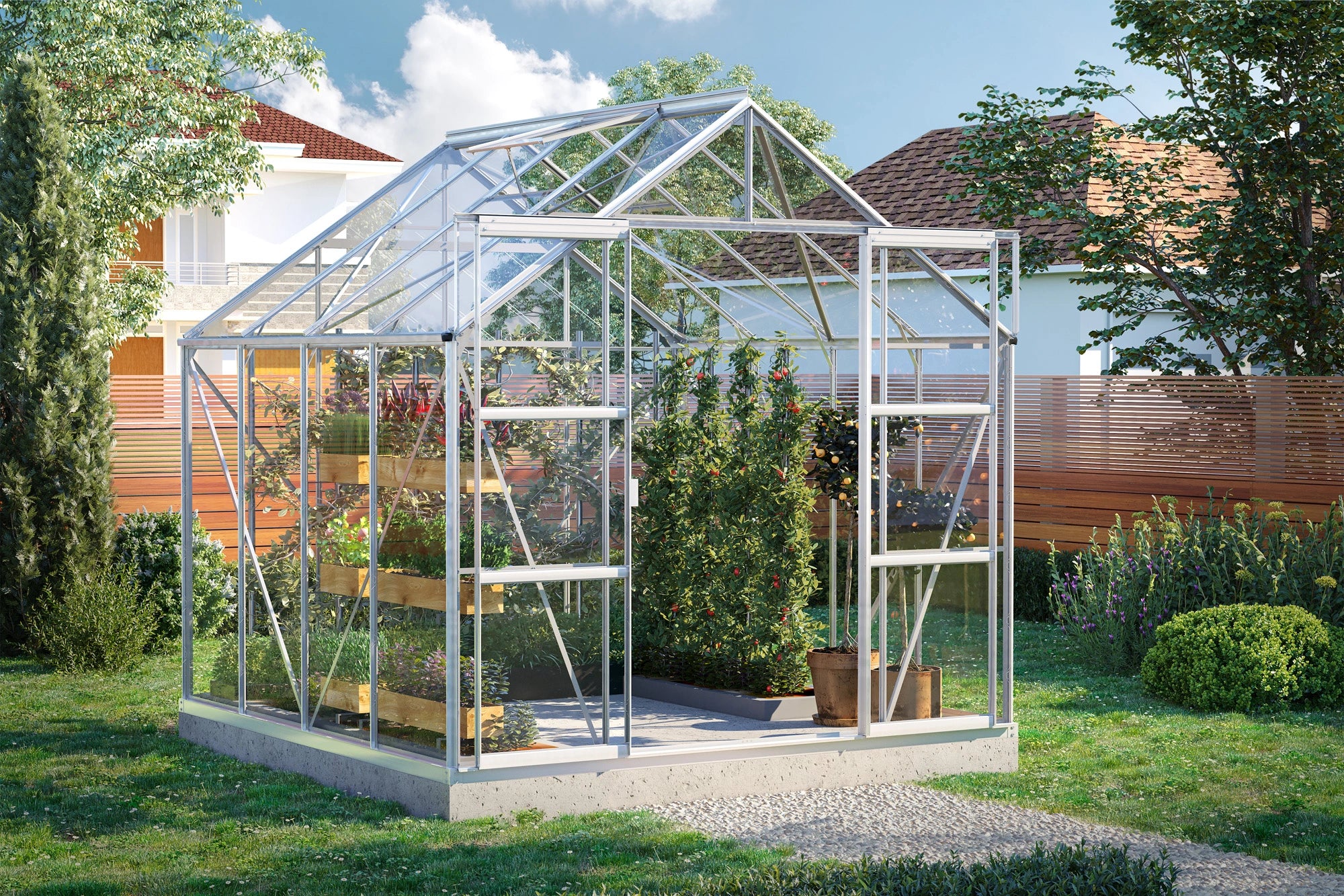 serre de jardin 2.50x2.50