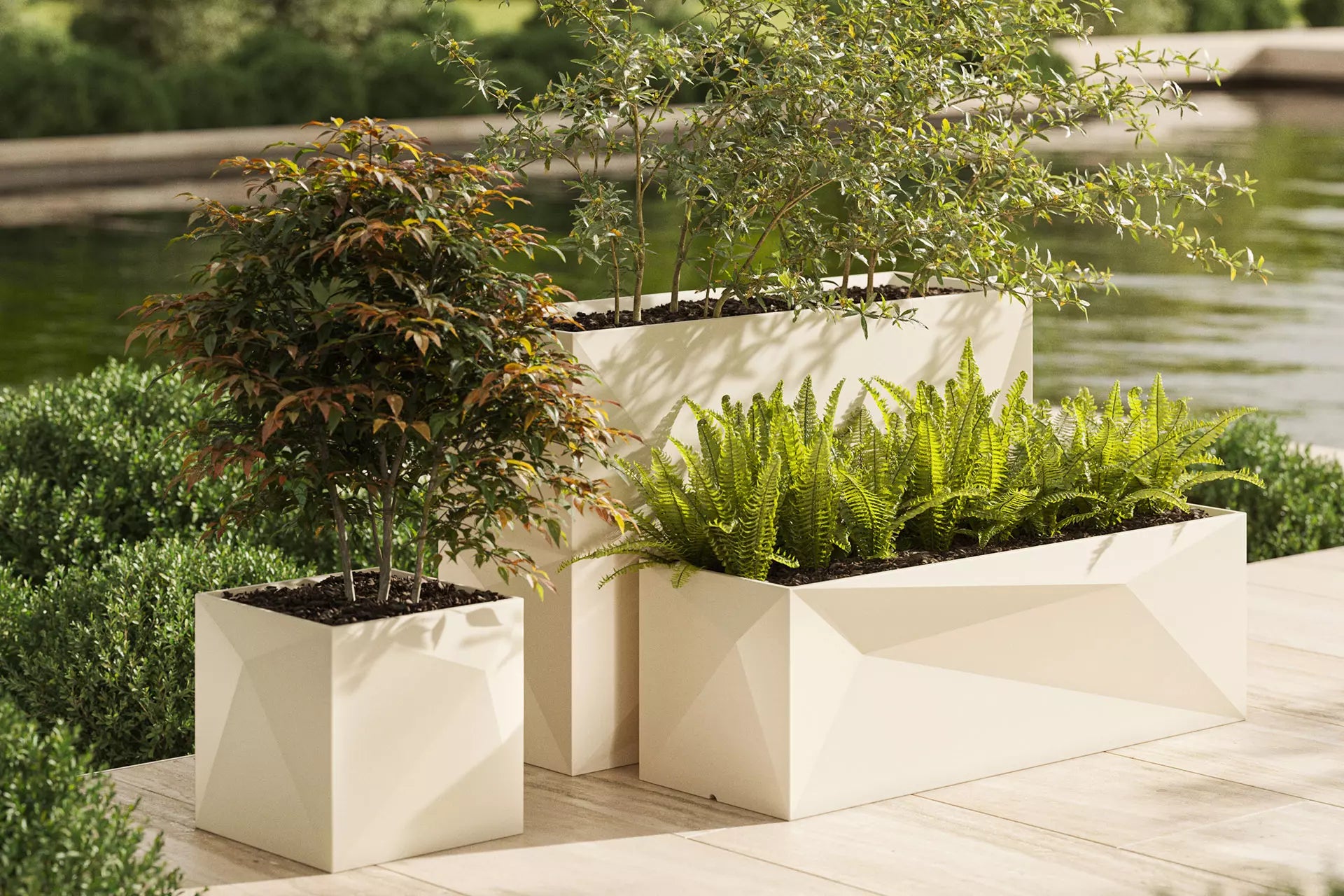 jardiniere design contemporain vondom faz