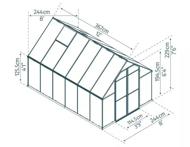 Serre - Essenz 9 m²