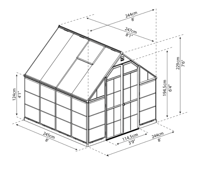 Serre - Balance 6 m²