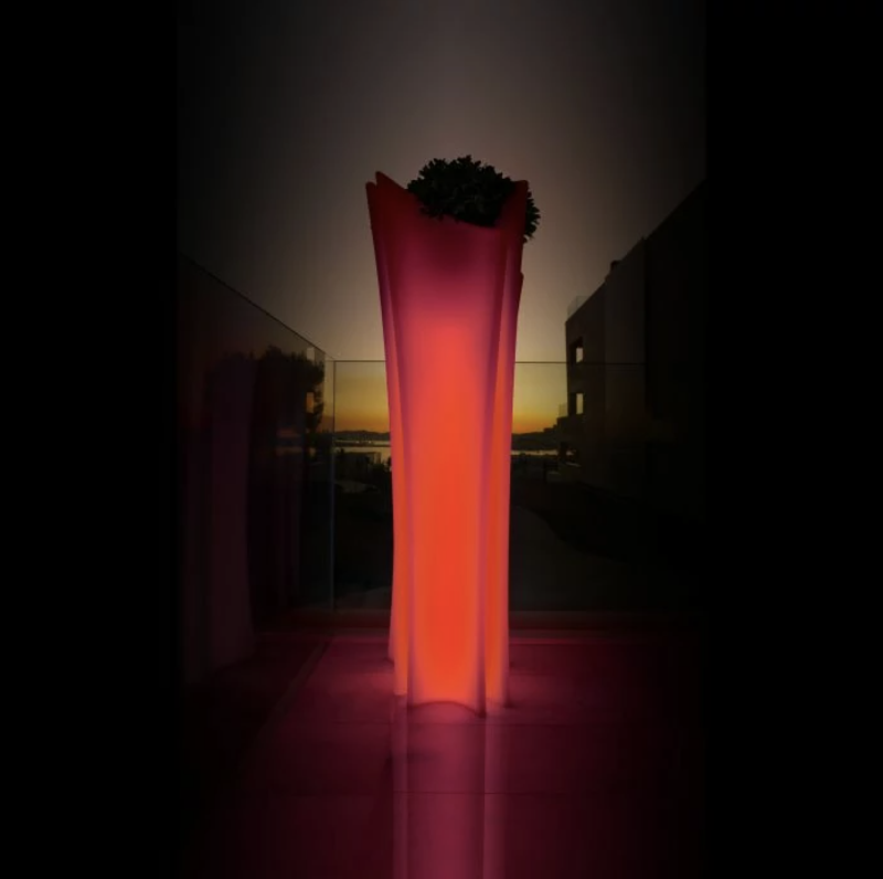 pot design led rouge