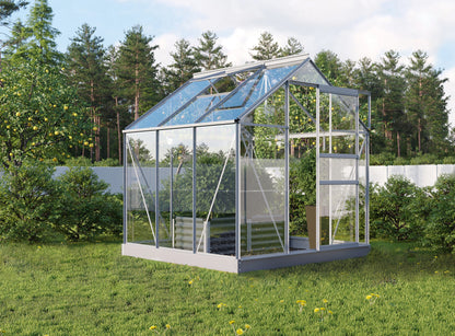 mini serre de jardin en verre 3m2 