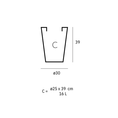 Topf - Cono Alto