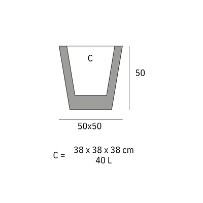 Topf - Cono LED