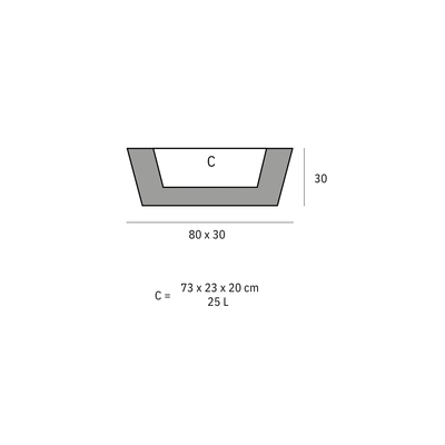 Pflanzkübel - Conic