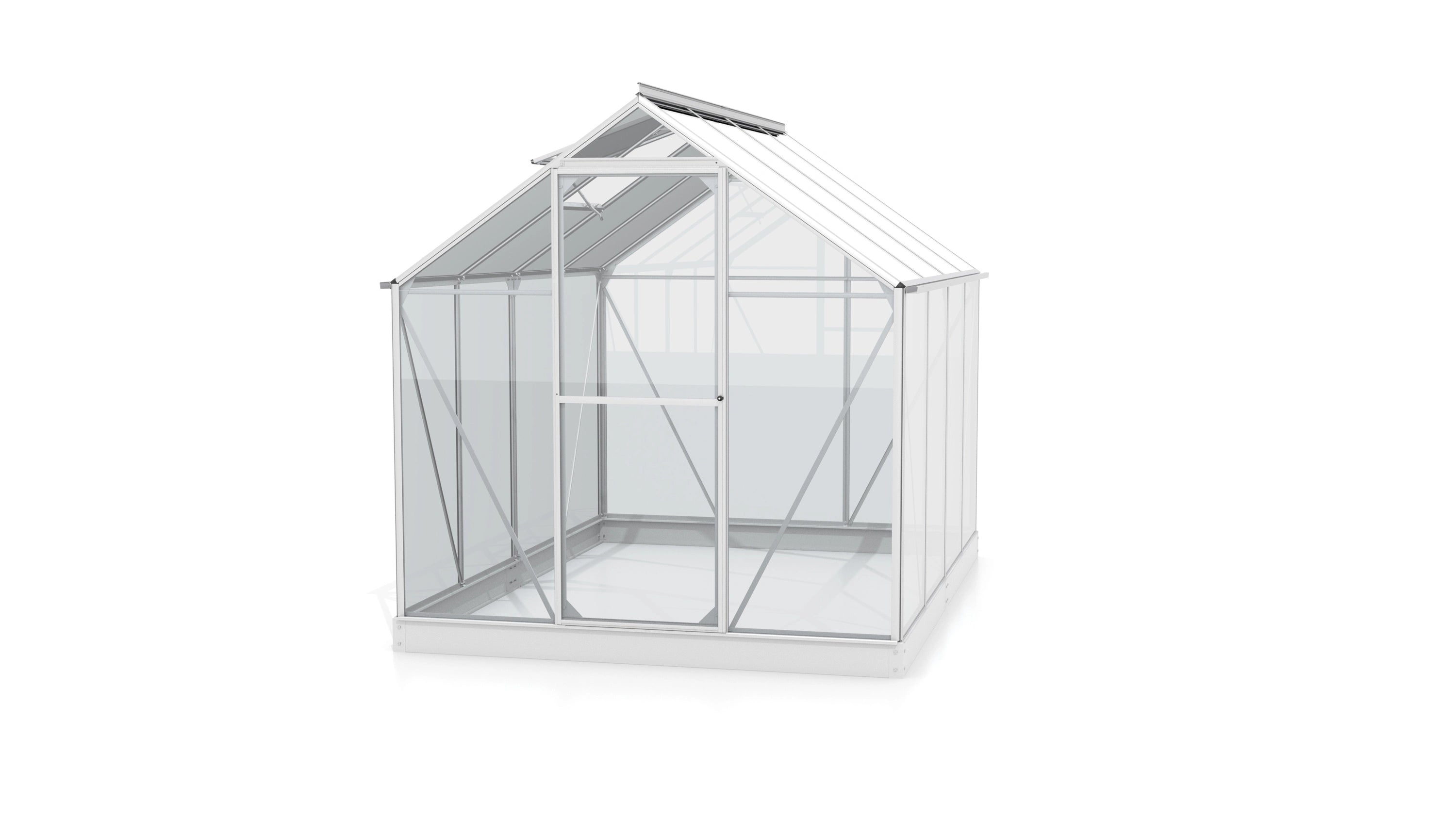 serre jardin aluminium verre trempé 