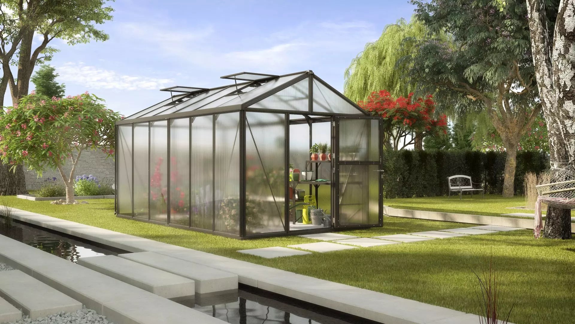 Gewächshaus - Zeus 11,9 m²