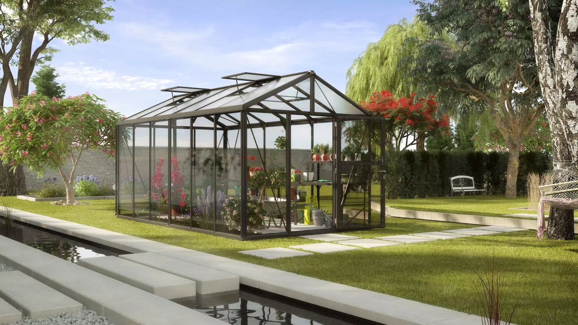 Gewächshaus - Zeus 11,9 m²