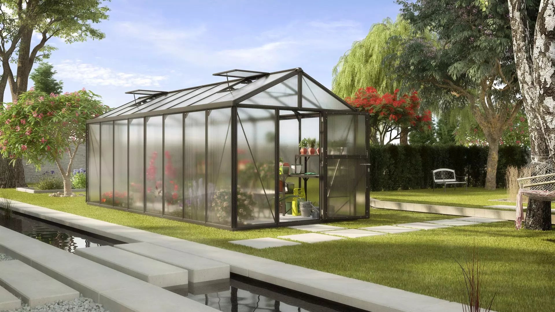 Gewächshaus - Zeus 15,7 m²