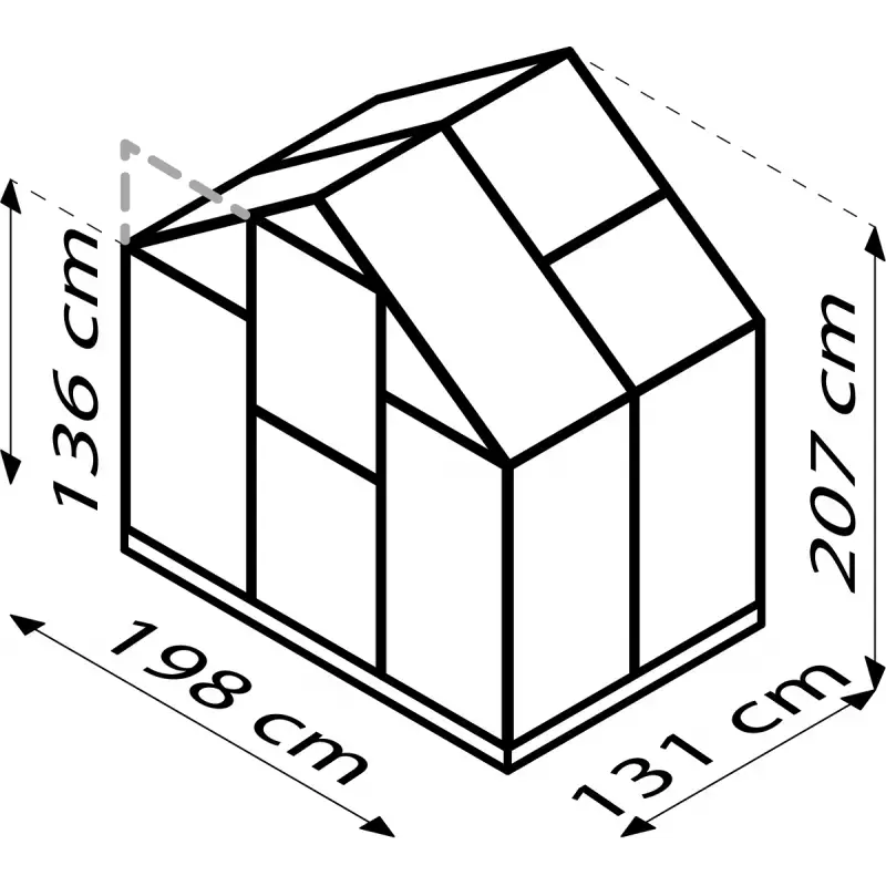 Serre - Planet 2,5m²