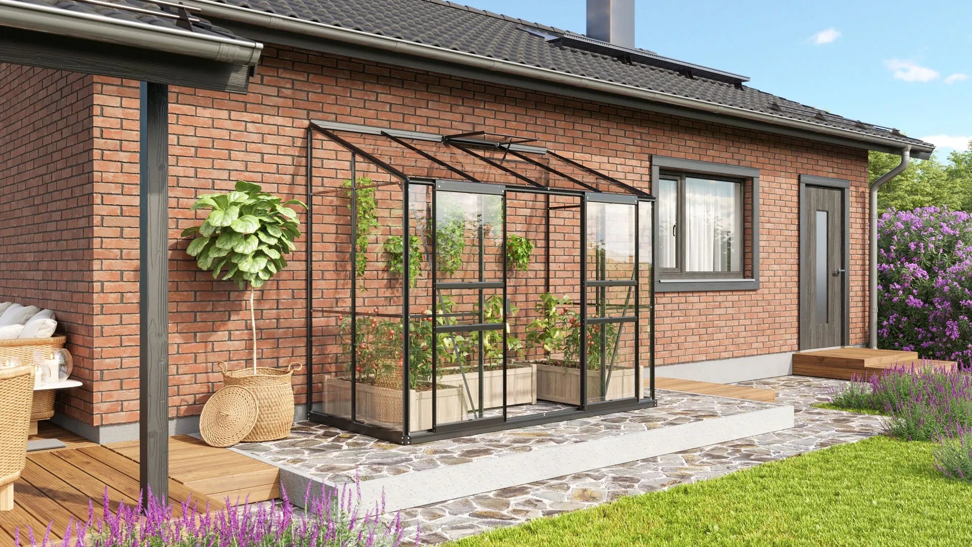 Serre - Fläche 3,3m²
