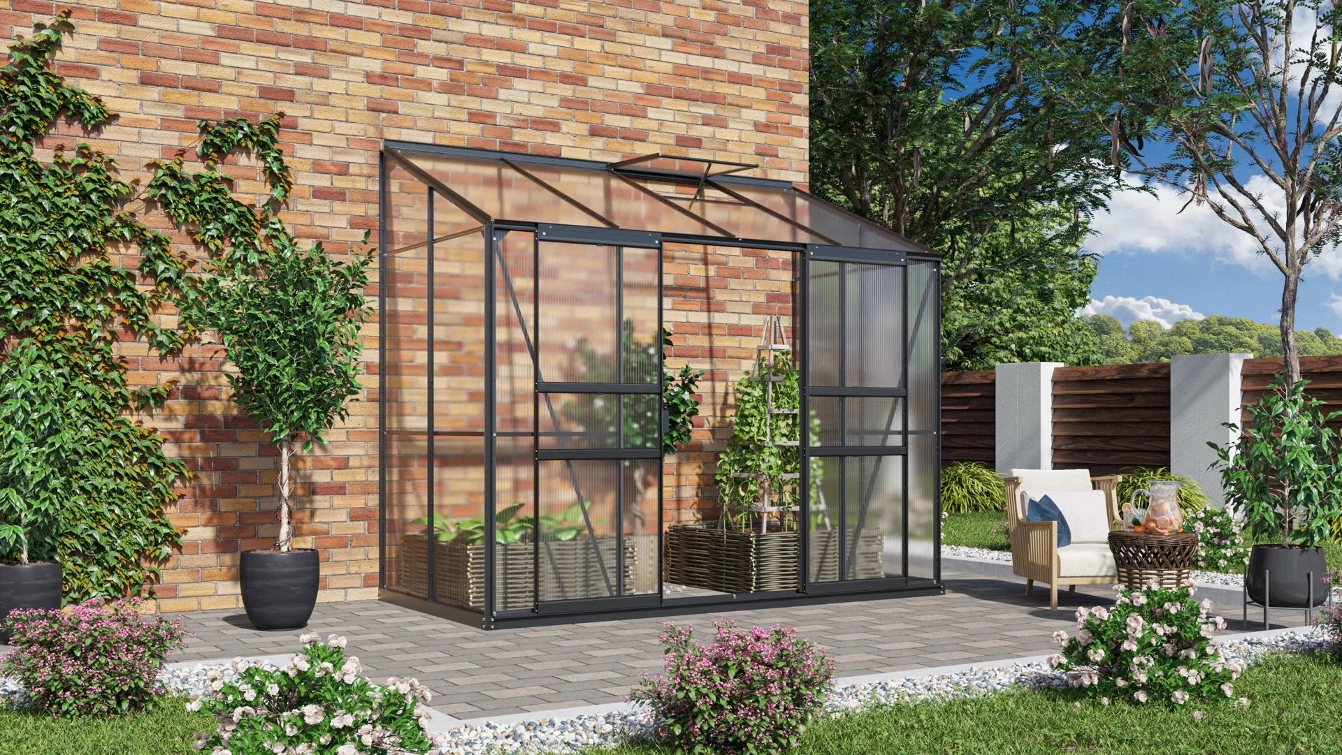 Serre - Fläche 3,3m²