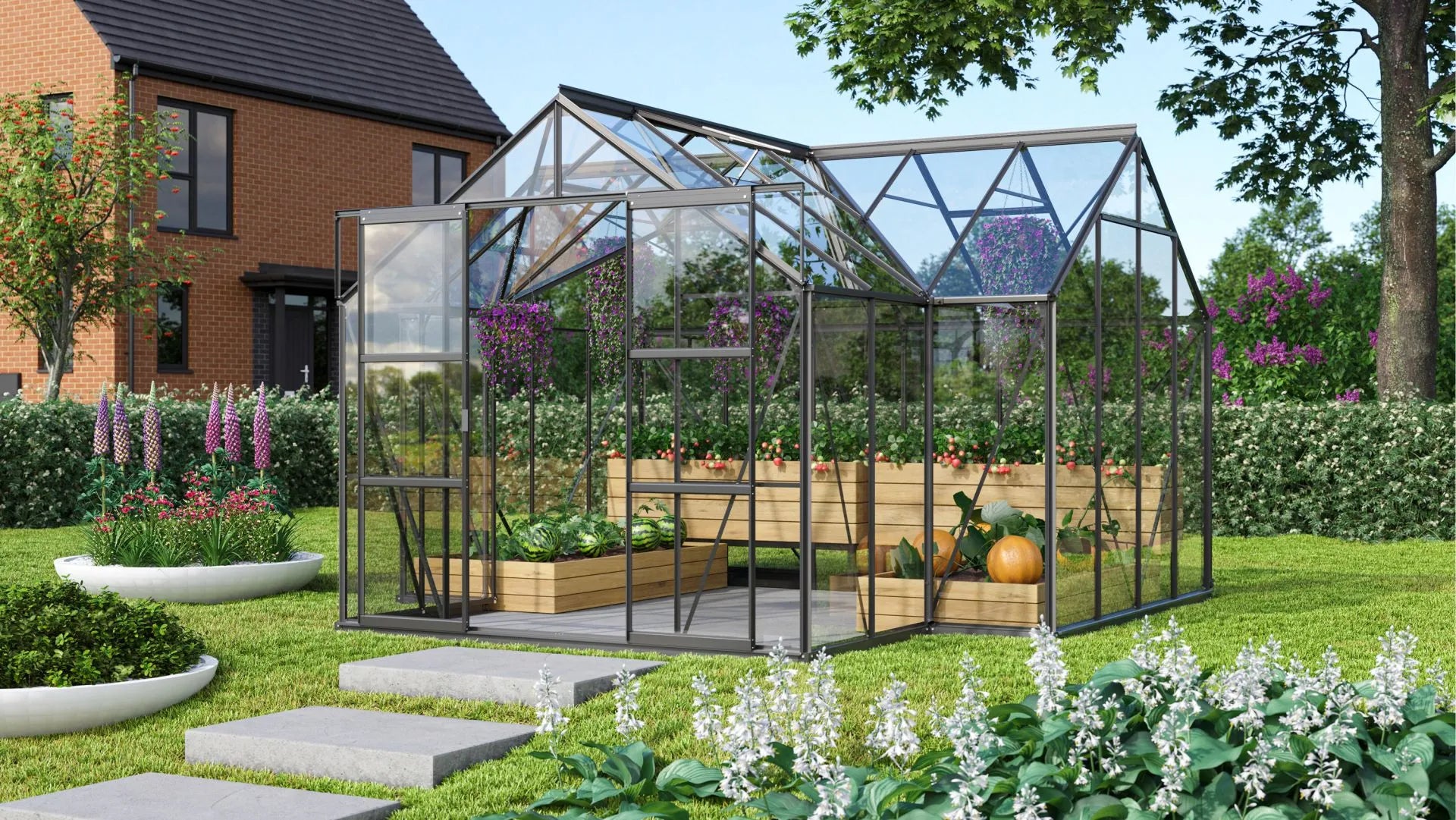 Gewächshaus - Sirius 13m²