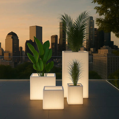 pot lumineux led 80 cm