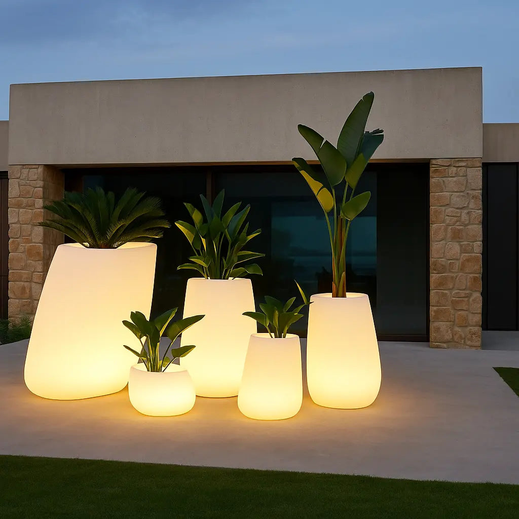 Topf - Stein LED