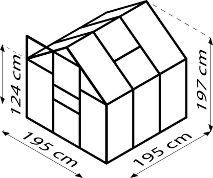 Serre - Komete 3,8m²