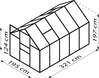 Serre - Komete 6,2m²