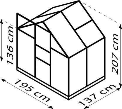 Serre - Planet 2,5m²