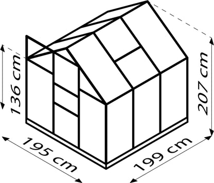 Serre - Planet 3,8m²