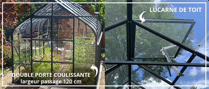 Gewächshaus - Aloe 12,9m²