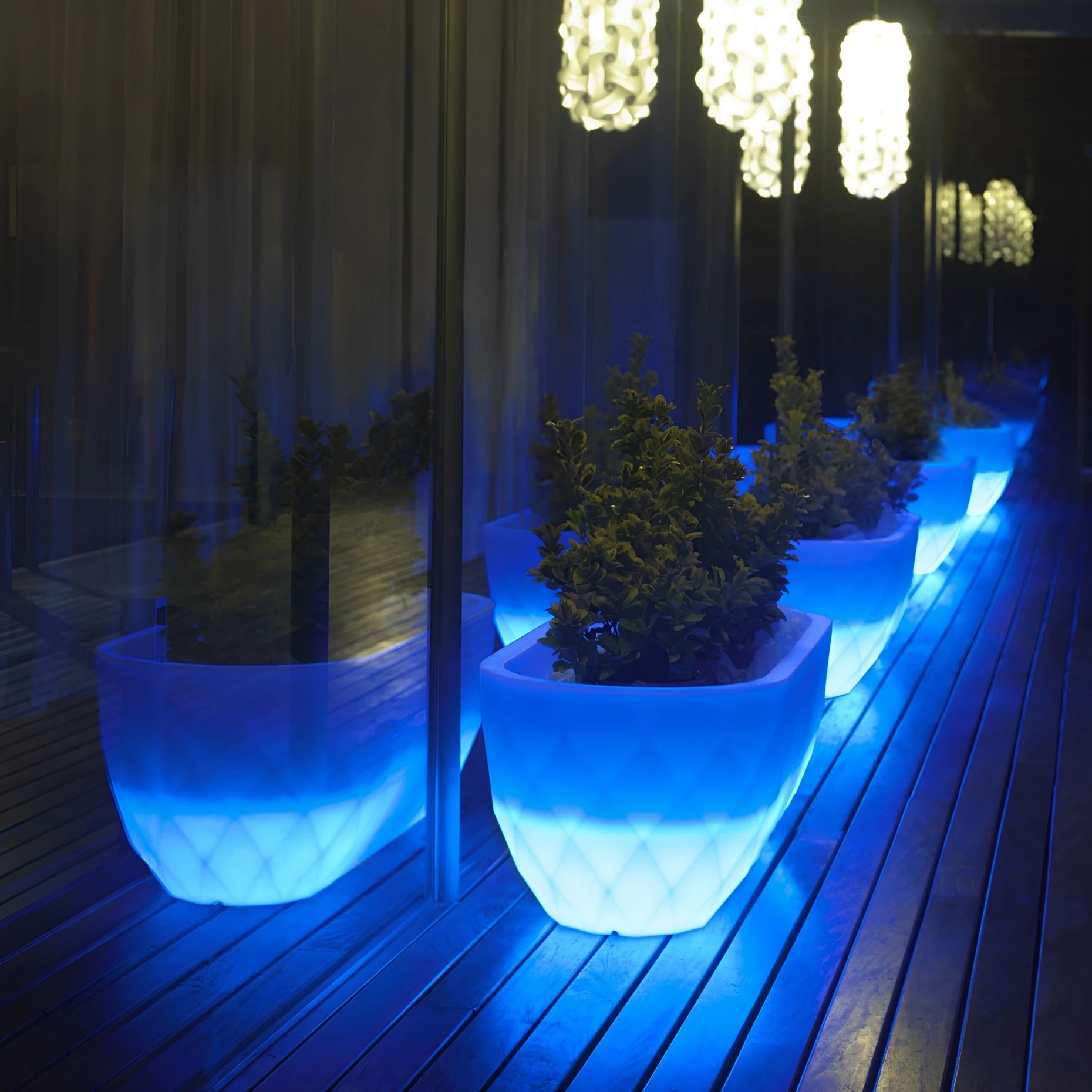 Jardnière - LED-Vase