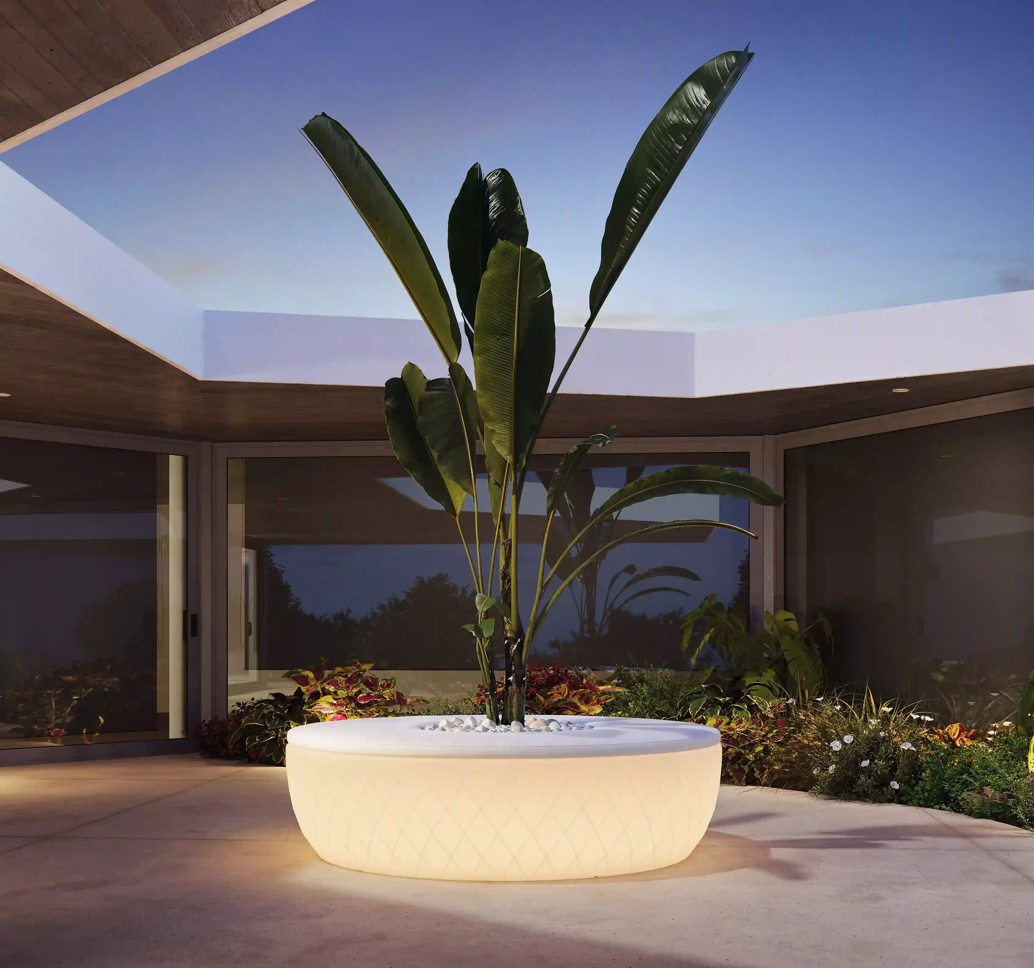 Jardinière - LED-Insel