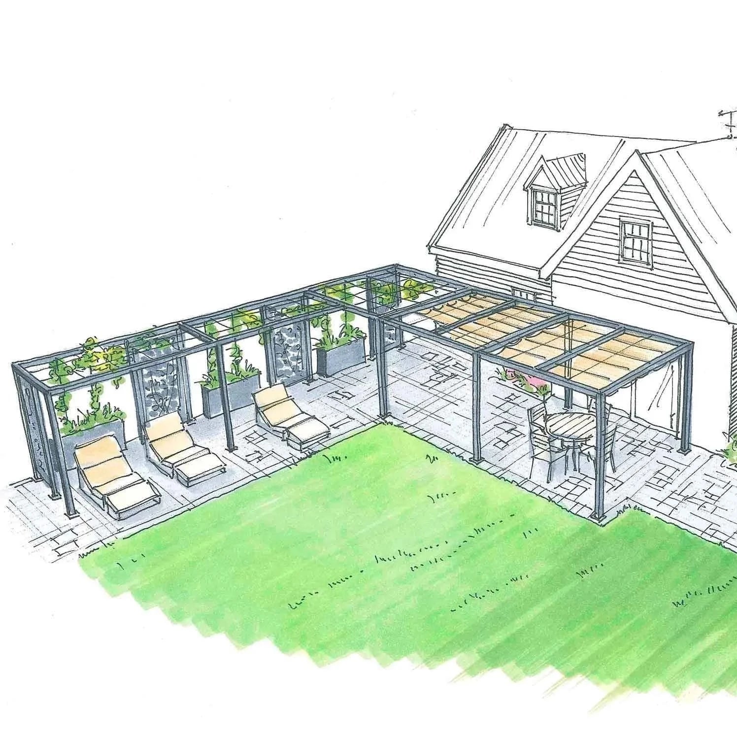 Pergola <br> Markise