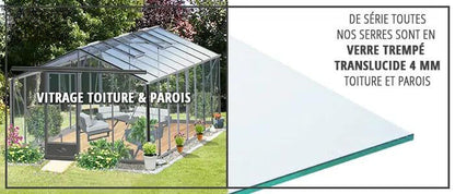 Serre Essentia 10,80 m² - Serre en Kit