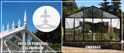 Serre Essentia 18,70 m² - Serre Verre de Sécurité