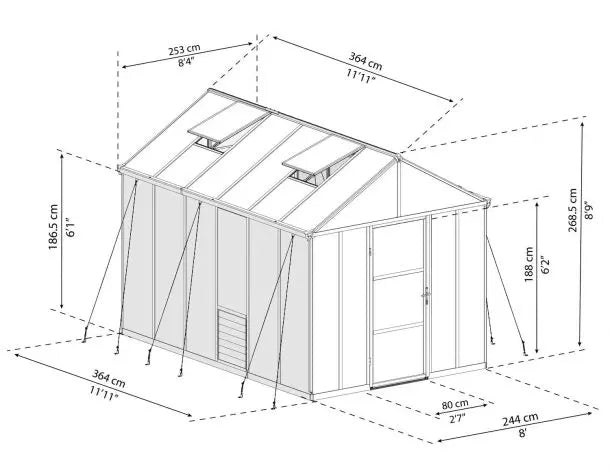 Serre - Ruhm 9,2 m²