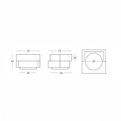Pflanzkübel - Cubic Yo