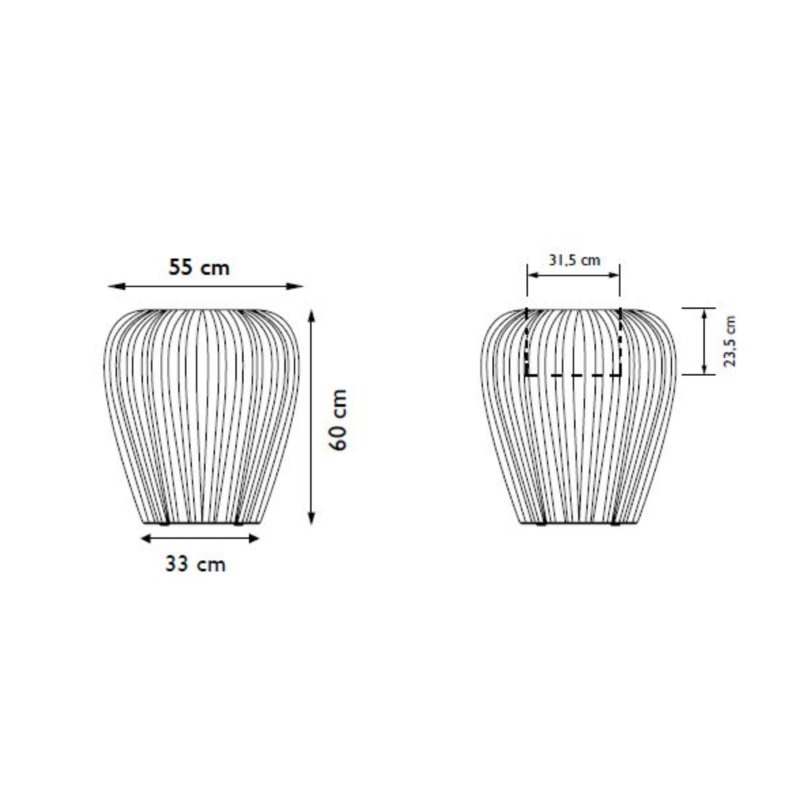 Topf - Haut LED