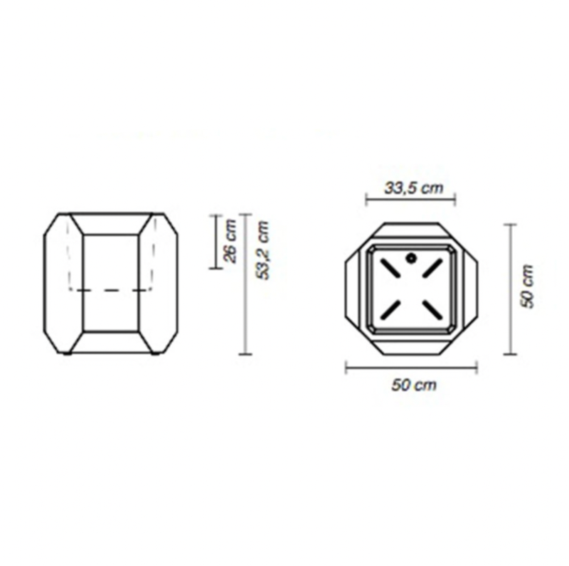 Topf - Edelstein-LED